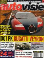 Autovisie 12 2005 : MG MGB - Bugatti Veyron - Mustang Shelby, Gelezen, Autovisie, Ophalen of Verzenden, Algemeen