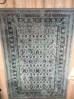Vloerkleed vintage look grijsblauw, Huis en Inrichting, Ophalen, Gebruikt, Blauw, 150 tot 200 cm