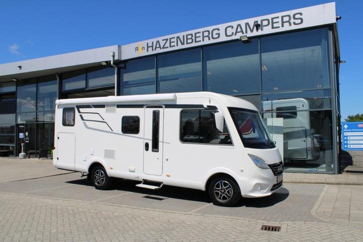 Hymer Exsis i Pure 580 AUTOMAAT 140 pk enkele en hefbed (57, Caravans en Kamperen, Campers, Bedrijf, tot en met 4, Integraal, Hymer
