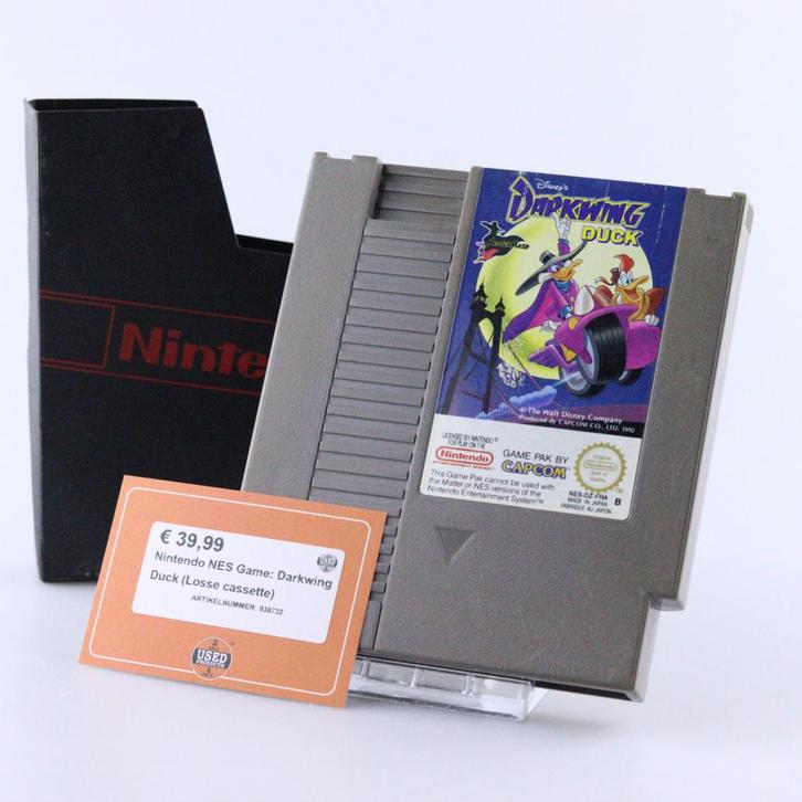 Nintendo NES Game: Darkwing Duck (Losse cassette), Spelcomputers en Games, Games | Nintendo NES, Zo goed als nieuw