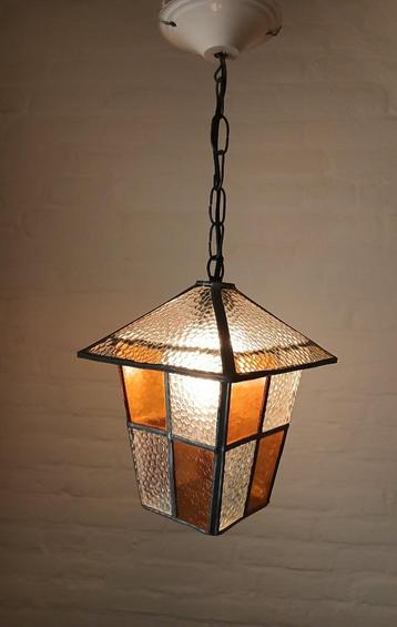 Glas in Lood Hanglamp - Vintage beschikbaar voor biedingen