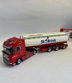 St vd Brink DAF XG+ met bulkoplegger 1:50, Hobby en Vrije tijd, St vd Brink, St vd Brink, Ophalen of Verzenden, Zo goed als nieuw