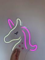 Neon Unicorn Hanglamp, Huis en Inrichting, Ophalen of Verzenden, Zo goed als nieuw, Kunststof, Minder dan 50 cm