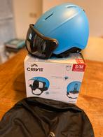 Crivit Skihelm Blauw MT 52/55, Overige merken, Overige typen, Ophalen of Verzenden, Zo goed als nieuw