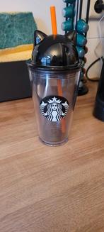 Starbucks Halloween Beker met Kattenoren, Ophalen of Verzenden, Zo goed als nieuw