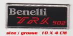 Benelli TRK 502 en TRK 502 X patch opnaaiembleem, Motoren, Nieuw