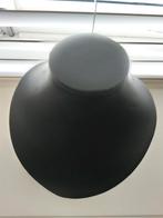 Ketting plateau zwart met ketting en diadeem, Ophalen of Verzenden, Zwart, Overige materialen