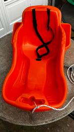 Slee met trektouw, Ophalen, Rugleuning, Gebruikt, Kunststof