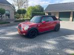 Mini 1.6 Cooper Cabrio 2009 Rood, Auto's, Mini, Stof, Zwart, 4 cilinders, Cabriolet