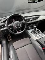 Audi A6 Limousine 1.8 TFSI ultra S line Edition, Gebruikt, Blauw, Leder en Stof, Bedrijf
