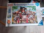 Ravensburger puzzel XXL 100 st zgan dieren, Hobby en Vrije tijd, Denksport en Puzzels, Ophalen of Verzenden, Minder dan 500 stukjes