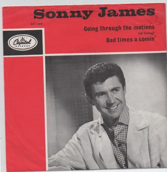 Sonny James- Going through the motions, Cd's en Dvd's, Vinyl Singles, Gebruikt, Pop, Verzenden
