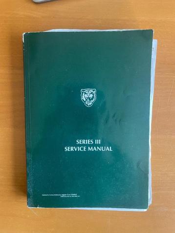 Jaguar XJ service manual beschikbaar voor biedingen