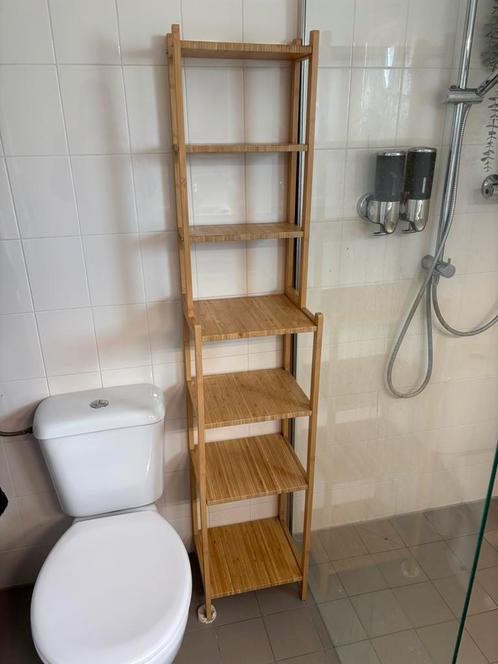 Ikea Ragrund badkamerkast, Huis en Inrichting, Badkamer | Badkamermeubels, Zo goed als nieuw, (Half)hoge kast, Minder dan 50 cm