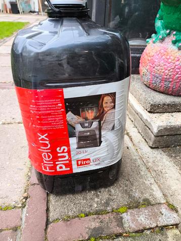 Firelux plus aromaatvrij zuivere  brandstof 20/L. ongebruikt beschikbaar voor biedingen