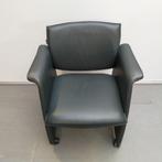 Ahrend fauteuil - verrijdbaar - groen - set van 2, Huis en Inrichting, Fauteuils, Minder dan 75 cm, Minder dan 50 cm, Gebruikt