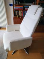 Lederen Hjort Knudsen fauteuil, Huis en Inrichting, Fauteuils, Ophalen, Minder dan 75 cm, Leer, Zo goed als nieuw