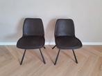 Twee eetkamerstoelen Zuiver, Huis en Inrichting, Stoelen, Ophalen, Bruin, Twee
