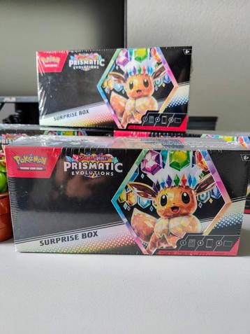 Prismatic Evolutions Surprise Box Super premium collection beschikbaar voor biedingen
