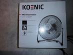 Koenic ventilator nieuw in doos., Ophalen, Nieuw, Tafelventilator