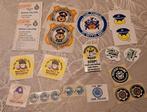 Lotje 22 vintage Engelse politie Stickers Engeland, Verzamelen, Ophalen of Verzenden, Zo goed als nieuw