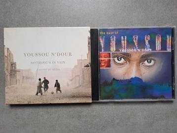 Youssou N'Dour - Best Of & Nothing's In Vain (Coono Du Réér) beschikbaar voor biedingen