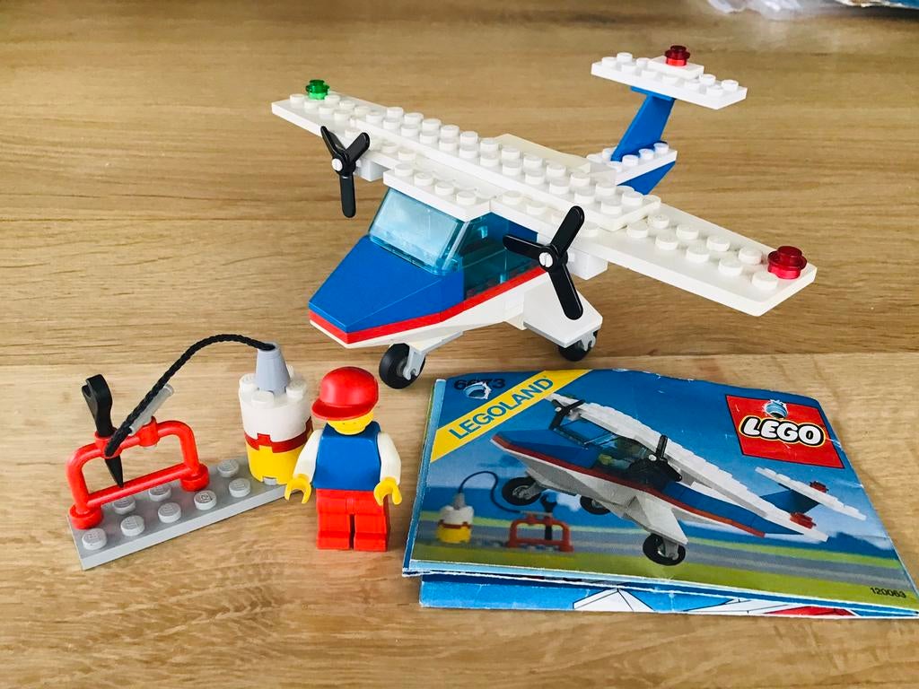 LEGO classic 6673, legoland airport solo trainer, compleet, Kinderen en Baby's, Speelgoed | Duplo en Lego, Ophalen of Verzenden