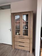 Valvola Vitrinekast - Smoke Brown Acaciahout, Ophalen