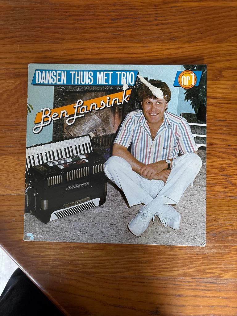 Ben Lansink - Dansen Thuis Met Trio LP, Ophalen of Verzenden, Zo goed als nieuw, 12 inch