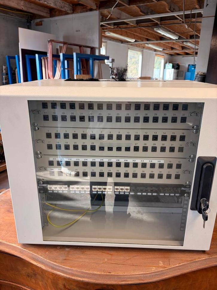 Patchkast - Netwerk Distributie, Zakelijke goederen, Kantoor en Winkelinrichting | Apparatuur en Telecommunicatie, Telecommunicatie