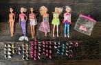 6 Barbie’s met verkleed kleding en accessoires, Ophalen of Verzenden, Zo goed als nieuw, Toebehoren