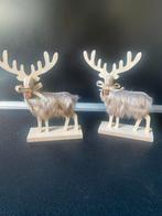 2 Kerst rendieren., Diversen, Kerst, Ophalen of Verzenden, Zo goed als nieuw