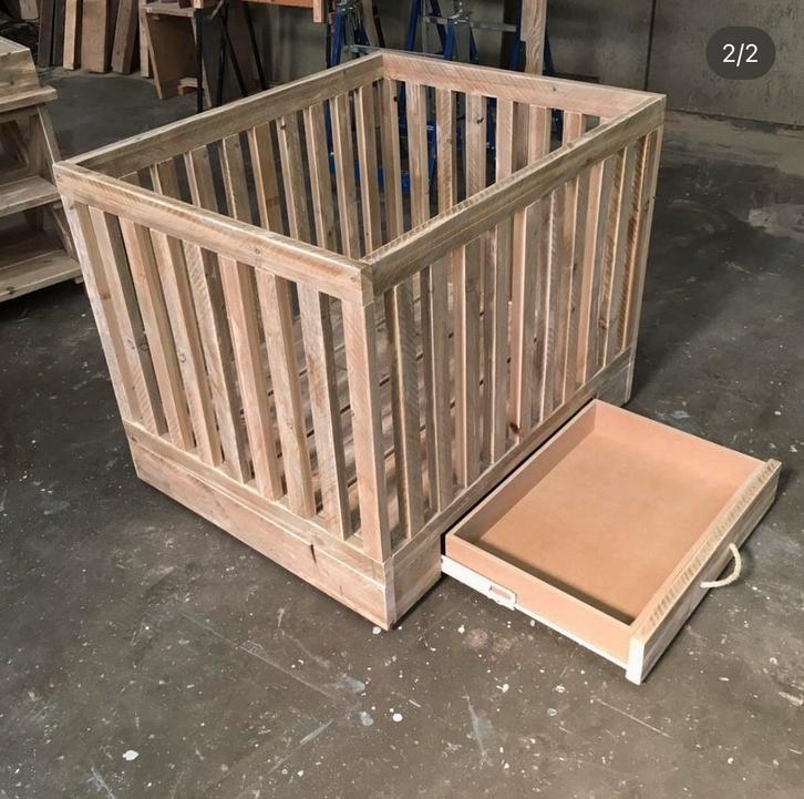 Box van steigerhout, Kinderen en Baby's, Boxen, Gebruikt, Lade, Ophalen