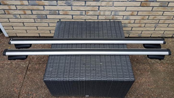Set Dakdragers voor auto’s met dakrail, Auto diversen, Dakdragers, Gebruikt, Ophalen of Verzenden