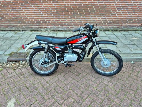 zeer nette yamaha dt 50 m enduro, Fietsen en Brommers, Brommers | Oldtimers, Yamaha, Ophalen of Verzenden