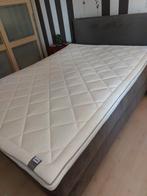 Zo goed als nieuwe Auping Boxspring, Ophalen, Zwart, Tweepersoons, 140 cm