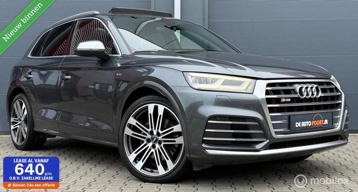 Audi SQ5 3.0 TFSI SQ5 quattro RS-Leder/Pano.dak/21'/LED-Matr, Auto's, Audi, Bedrijf, Te koop, SQ5, 4x4, ABS, Airbags, Airconditioning