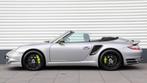Porsche 911 Cabrio 3.8 Turbo S 918 Spyder (bj 2011), Auto's, Porsche, Gebruikt, Zwart, 4 stoelen, Leder