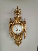 Brons vuurvergulde cartelklok  , japy frères anno 1890, Ophalen
