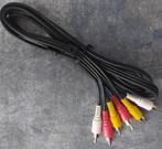 3 voudigeTulp kabel male/male 1,5 mtr. [5667]  [AuAcKa], Audio, Tv en Foto, Nieuw, Ophalen of Verzenden, Componentkabel, Minder dan 2 meter