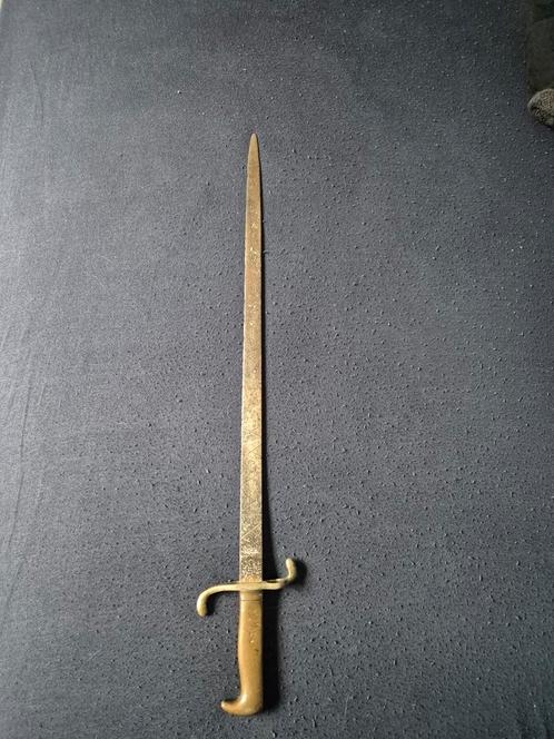 Duitse Bajonet M1871 Keizerrijk (vermoedelijk), Verzamelen, Militaria | Algemeen, Landmacht, Mes of Dolk, Duitsland, Ophalen of Verzenden