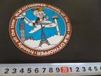 sticker NLM cityhopper vliegtuig friendly all the time, Verzamelen, Ophalen, Zo goed als nieuw