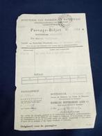Vintage Passage-Biljet, Ophalen of Verzenden, Gebruikt