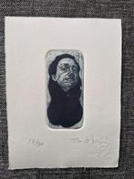 Intrigerende ets -  Iván Bautista, gesigneerd, Ophalen of Verzenden