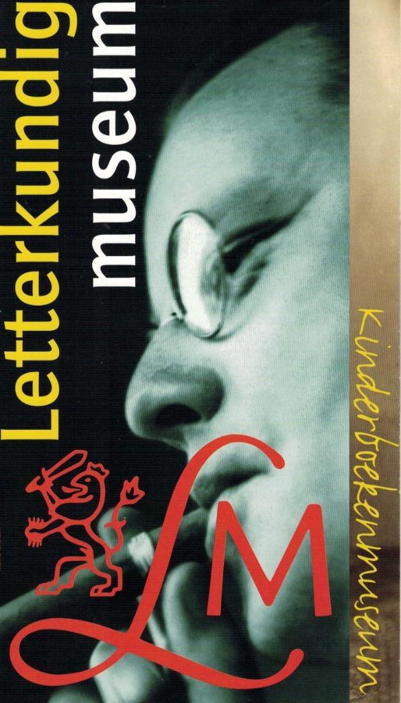 Brochure Letterkundig Museum - Den Haag., Boeken, Catalogussen en Folders, Zo goed als nieuw, Ophalen of Verzenden