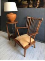 Vintage Scandinavisch design spijlenstoel, fauteuil, Ophalen