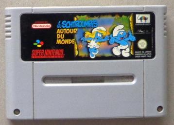 Smurfen Verkennen de Wereld voor de Europese Super Nintendo beschikbaar voor biedingen
