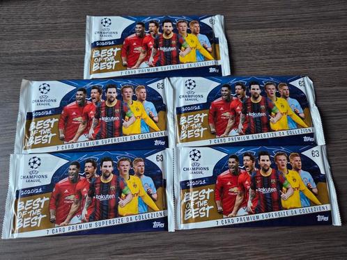 Topps Best of the Best 2020-2021 5 gesloten zakjes, Hobby en Vrije tijd, Stickers en Plaatjes, Zo goed als nieuw, Meerdere plaatjes