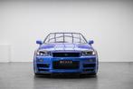 Nissan SKYLINE R34 GT-R V-spec | Bayside Blue | RB26 | GTR |, Gebruikt, 2598 cc, Bedrijf, Handgeschakeld