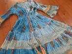 Handmade jurk India Viscose 36 38 40 42 boho prairiejurk, Kleding | Dames, Jurken, Maat 38/40 (M), Ophalen of Verzenden, Onder de knie